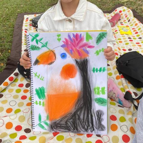 李采倫 - 6歲兒童繪畫作品（創意寫生）