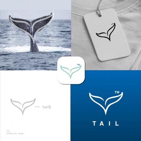鯨魚的眼淚-設計工作室 - •LOGO 鯨魚 TAIL ® / 平面設計 -graphic design 鯨魚的眼淚-設計工作室 - •LOGO 鯨魚 TAIL ® / 平面設計 -graphic design