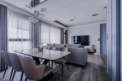 俊晴亞貴空間設計 - 富邦 夏瀞 客餐廳