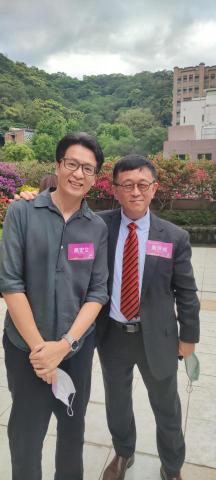 高宏文律師/磐亞法律事務所 - 與董保城老師的合照