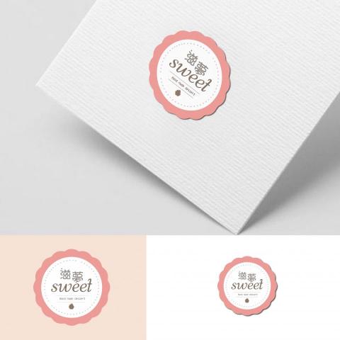 鯨魚的眼淚-設計工作室 - •LOGO 滋夢-手做甜點 ® / 平面設計 -graphic design 鯨魚的眼淚-設計工作室 - •LOGO 滋夢-手做甜點 ® / 平面設計 -graphic design