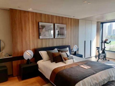 朋熹國際有限公司 - 床頭背景牆與系統家具整合 朋熹國際有限公司 - 床頭背景牆與系統家具整合