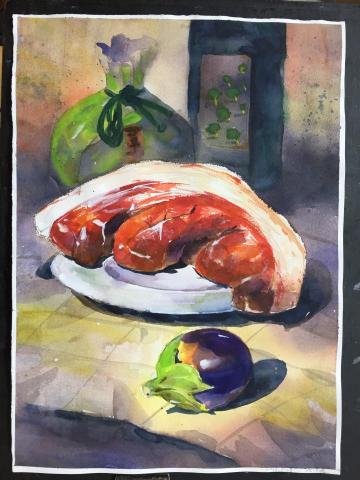 全思嘉 - 水彩靜物