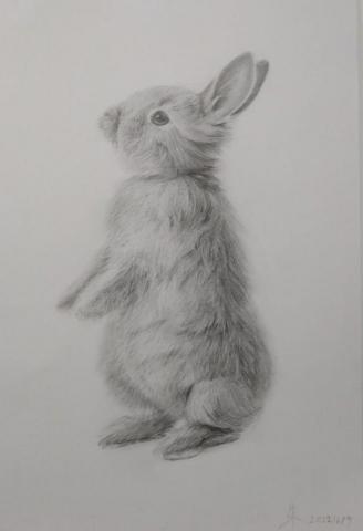 朱宇明 - 寫實素描課示範
尺寸39.4 × 27.2cm