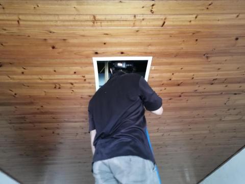 除害達人病媒防治 - 開立維修孔觀測天花裝潢