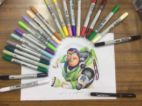 小恆星 - 麥克筆角色繪製 小恆星 - 麥克筆角色繪製