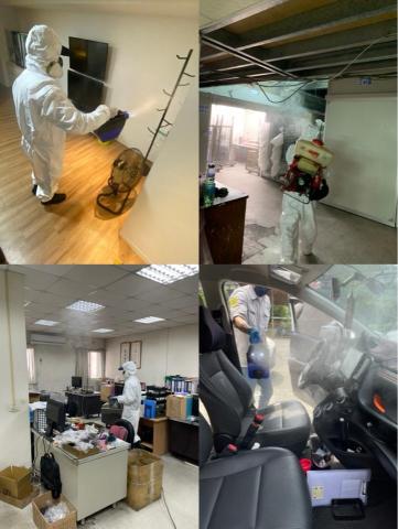 海呈有限公司 - 各場所殺菌消毒