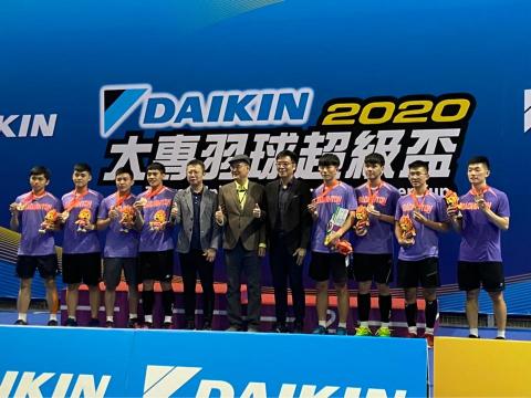 蔡和珉 -  大專超級盃冠軍