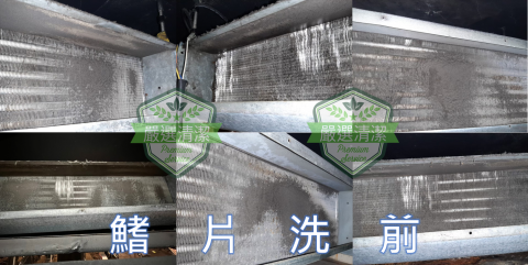 嚴選清潔 - 吊隱冷氣清洗-鰭片
