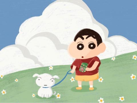 陳明 - 動畫二創角色-蠟筆小新 明信卡片