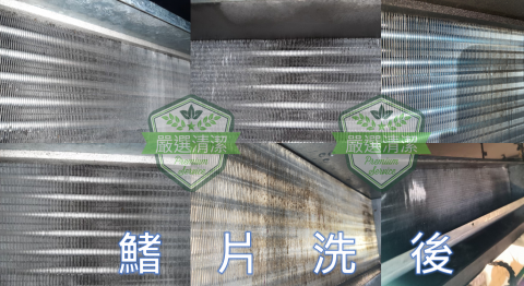 嚴選清潔 - 吊隱冷氣清洗-鰭片