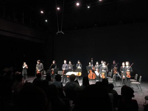 邱郁堯/ 大提琴(線上)家教老師 - 與國立台北藝術大學當代音樂弦樂團於台中歌劇院演出