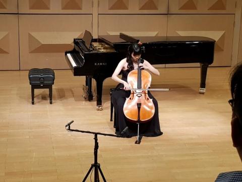 邱郁堯/ 大提琴(線上)家教老師 - 2019年於國立台灣師範大學舉行畢業獨奏會