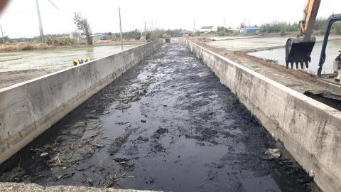 原田工程行 - 河川整理（後）