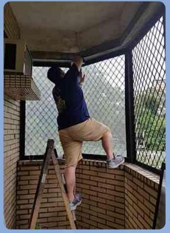 宅即修水電維修 - 後陽台裝紗網