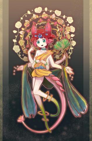 鉑利恆之星接案插畫 - 神像設計