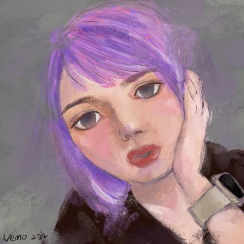 林妍歆 - 畫自己?