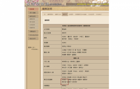 賴欣宜/LHG線頂台羅 台語文服務 - 教育部《臺灣閩南語常用詞辭典》兼任助理編輯