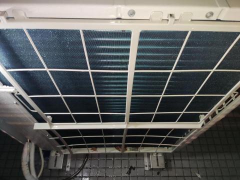 生活的旋綠洗冷氣專家 - 室外機清洗後 生活的旋綠洗冷氣專家 - 室外機清洗後