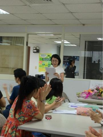 Wendy Wu  - 我唸學員的心得與收穫給大家聽。