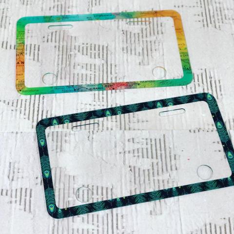 樂在設計 - 車牌框設計