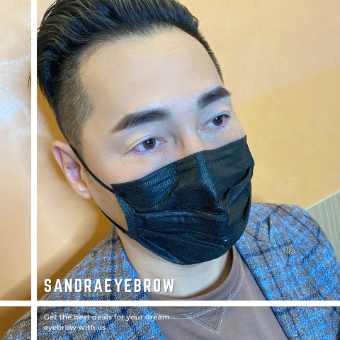 SANDRA半永久妝容 霧眉 - 