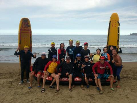 Aimee - 救生員海邊訓練