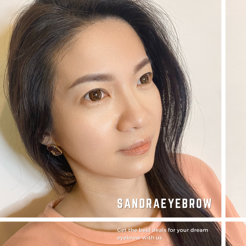 SANDRA半永久妝容 霧眉 - 