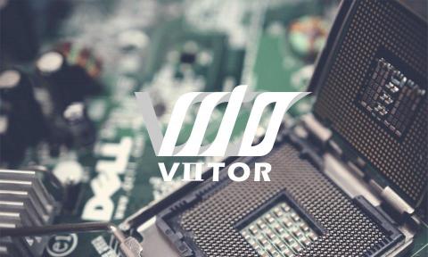 挫挫設計 - ＶＩＩＴＯＲ科技　　　ＬＯＧＯ設計