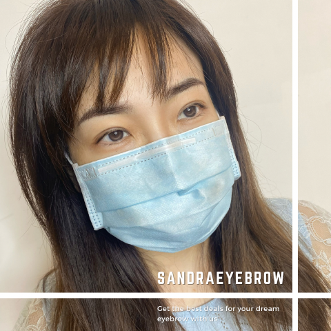 SANDRA半永久妝容 霧眉 - 