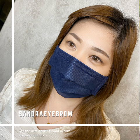 SANDRA半永久妝容 霧眉 - 