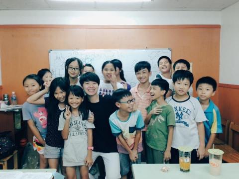 Spancer Wang - 補習班學生合照