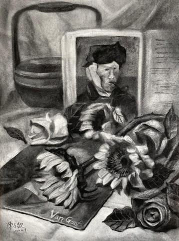 陳子歆 - 梵谷與向日葵 陳子歆 - 梵谷與向日葵