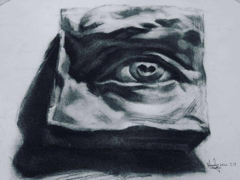 Hardy Art - 碳筆素描作品