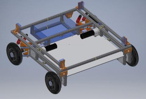 銘言翁 - 學生時期使用inventor繪製的3D圖，並將其製作出來，使用機具有3D列印機、雷射雕刻機、車床、銑床、鑽床...等，材質使用鋁合金、塑膠(PETG)、壓克力...等。