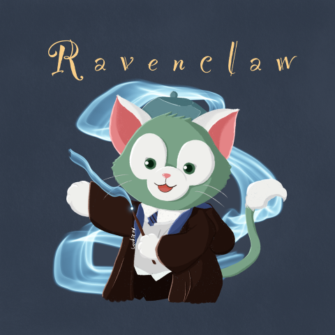 陳明 - 迪士尼畫家貓.達菲熊卡片-哈利波特主題