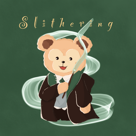 陳明 - 達菲熊卡片-哈利波特主題