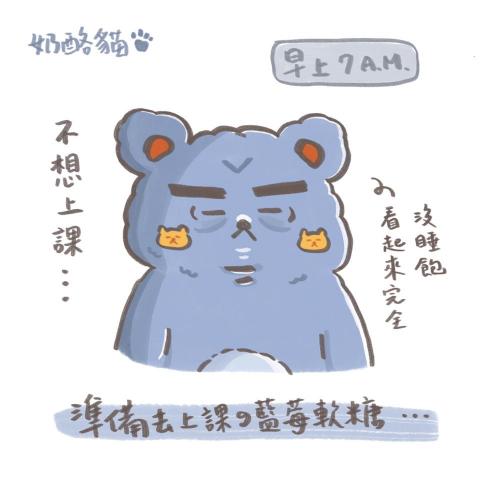 奶酪貓 - 動物類型 Q版手繪風