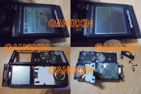 記憶卡/隨身碟/硬碟/智慧型手機檔案資料救援 - OLYMPUS奧林巴斯錄音筆─原廠USB軟排線斷裂╱鏽蝕╱氧化→USB無法充電╱USB無法傳輸檔案→USB排線─維修更換