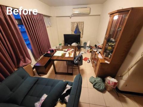 心.整理▪︎Fiona▪︎ - 客廳是凝聚家人關係的地方，與該區域無關的物品，重新定位它們的去處。