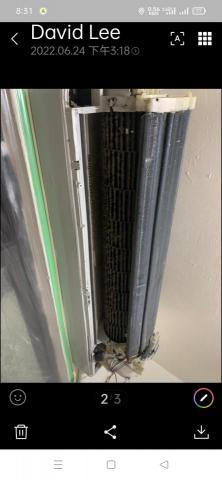 鴻展冷氣工程 - 保養前