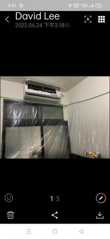 鴻展冷氣工程 - 現場保養施工情況