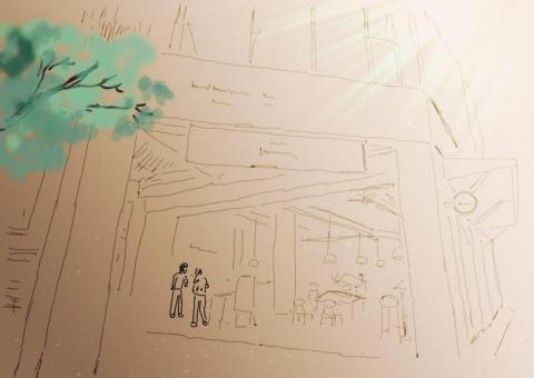 Erica - 電繪-早午餐店