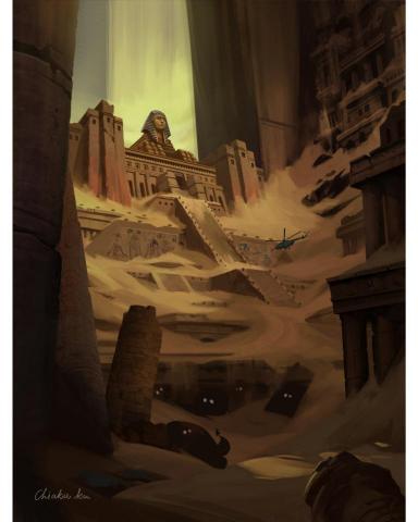 Chiaku - 電腦繪圖-場景插圖