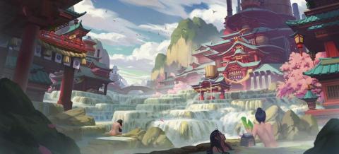 Chiaku - 電腦繪圖-場景插圖