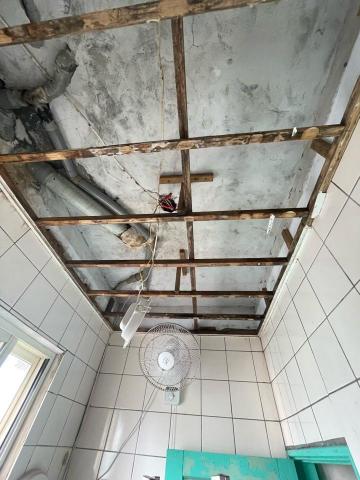 靖葇工程行 - 施工前天花板排水污水漏水