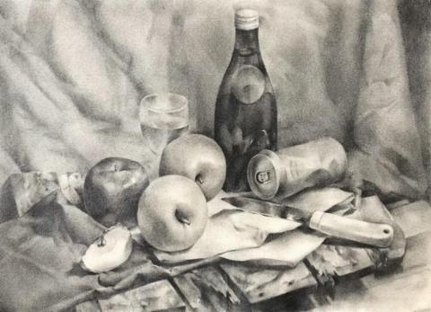 織設計 ZHI Collective - 素描作品 - 靜物 織設計 ZHI Collective - 素描作品 - 靜物