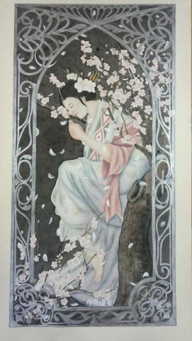 林嘉如 - 工筆設色
尺寸:138*69 林嘉如 - 工筆設色
尺寸:138*69