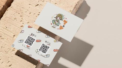 浮現設計 Present Design - T&V 童鞋代購｜品牌識別設計、名片設計