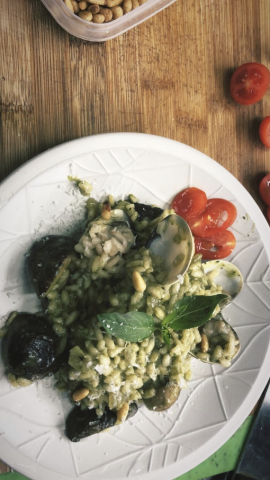 蘇致宏（taco) - 青醬海鮮燉飯（在九份食不厭工作的時期）